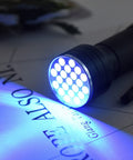 UV Flashlight, 395nm, Ultraviolet Light Detector, for UV Glue Curing UV Flashlight, 395nm, Ultraviolet Light Detector, for UV Glue Curing