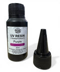 TRANSPARENT PURPLE UV Resin Colors 30ml Resin UV Resin Clear Hard 30ml  