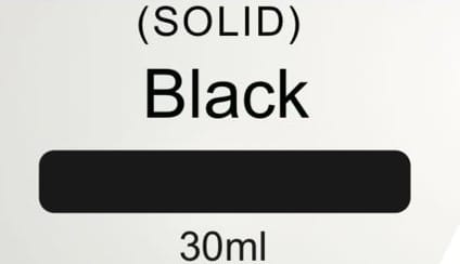 SOLID BLACK UV Resin Colors 30ml Resin UV Resin Clear Hard 30ml  