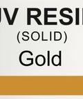 SOLID GOLD UV Resin Colors 30ml Resin UV Resin Clear Hard 30ml  