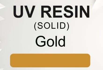 SOLID GOLD UV Resin Colors 30ml Resin UV Resin Clear Hard 30ml  