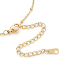 Vacuum Plating 304 Stainless Steel Necklace, Golden, 41cm Vacuum Plating 304 Stainless Steel Necklace, Golden, 41cm