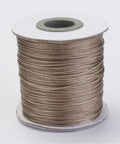 BURLYWOOD Waxed Polyester Beading Cord, 0.5mm Waxed Polyester Cord, Bead Cord, DarkTurquoise Size: about 0.5mm in diameter, about 185yards/roll.