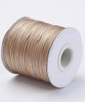 GOLDENROD Waxed Polyester Beading Cord, 0.5mm Waxed Polyester Cord, Bead Cord, DarkTurquoise Size: about 0.5mm in diameter, about 185yards/roll.
