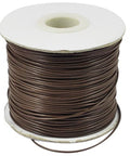 SADDLEBROWN Waxed Polyester Beading Cord, 0.5mm Waxed Polyester Cord, Bead Cord, DarkTurquoise Size: about 0.5mm in diameter, about 185yards/roll.