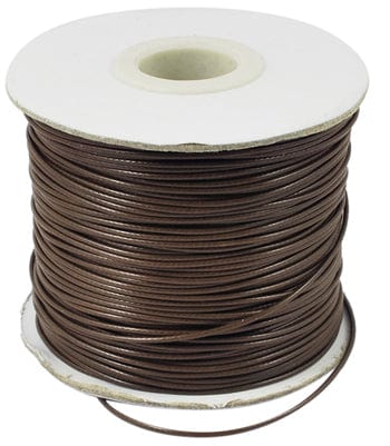 SADDLEBROWN Waxed Polyester Beading Cord, 0.5mm Waxed Polyester Cord, Bead Cord, DarkTurquoise Size: about 0.5mm in diameter, about 185yards/roll.