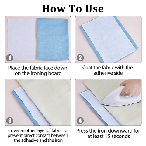 White Fusible Fleece Interfacing – 30cm Wide White Fusible Fleece Interfacing – 30cm Wide