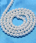 White Round Shell Pearl Bead Strands – 3mm Imitation Pearls for Jewelry Making White Round Shell Pearl Bead Strands – 3mm Imitation Pearls for Jewelry Making