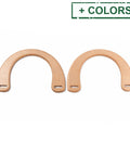 Wood Bag Handles – U-Shaped Replacement Purse Handles, 125x185x9mm, Hole 22.5x6mm, 115mm Inner Diameter Wood Bag Handles – U-Shaped Replacement Purse Handles, 125x185x9mm, Hole 22.5x6mm, 115mm Inner Diameter