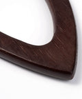 Wooden Bag Handle, Horse Eye Shape, Coconut Brown, 20cm Wooden Bag Handle, Horse Eye Shape, Coconut Brown, 20cm