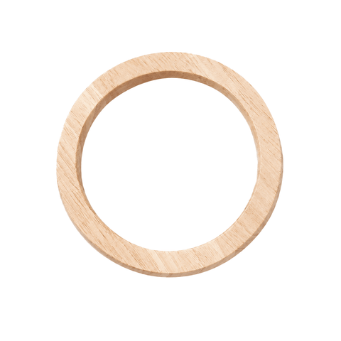 CIRCLE 130MM DIAMETER Wooden Handle for Hand-Woven Bags – Natural Wood Bag Accessory for DIY Projects Wooden Handle for Hand-Woven Bags – Natural Wood Bag Accessory for DIY Projects