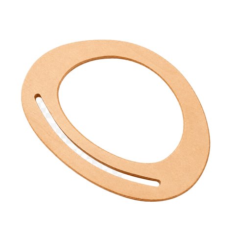 SEMI OVAL 190MM LONG Wooden Handle for Hand-Woven Bags – Natural Wood Bag Accessory for DIY Projects Wooden Handle for Hand-Woven Bags – Natural Wood Bag Accessory for DIY Projects