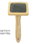 Wooden Handle with Metal Pin Macrame Fringe Comb Wooden Handle with Metal Pin Macrame Fringe Comb