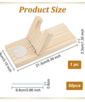 Wooden Hot Glue Gun Holder with 50 pieces of glue sticks Wooden Hot Glue Gun Holder with 50 pieces of glue sticks