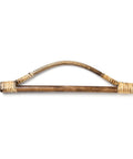 Wooden Rattan Woven Bag Handles, Camel Wooden Rattan Woven Bag Handles, Camel