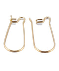 XXX 18K Gold Plated 304 Stainless Steel Hoop Earrings XXX 18K Gold Plated 304 Stainless Steel Hoop Earrings