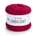 BERRY CRUSH YarnArt Linen Soft Yarn – Cotton Linen Blend for Knitting & Crochet - DK weight (Light #3) YarnArt Linen Soft Yarn – Cotton Linen Blend for Knitting & Crochet - DK weight (Light #3)