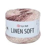 DUSTY ROSE SAND YarnArt Linen Soft Yarn – Cotton Linen Blend for Knitting & Crochet - DK weight (Light #3) YarnArt Linen Soft Yarn – Cotton Linen Blend for Knitting & Crochet - DK weight (Light #3)