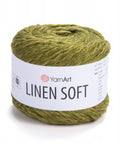 OLIVE TREE YarnArt Linen Soft Yarn – Cotton Linen Blend for Knitting & Crochet - DK weight (Light #3) YarnArt Linen Soft Yarn – Cotton Linen Blend for Knitting & Crochet - DK weight (Light #3)
