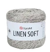 WEATHERED STONE YarnArt Linen Soft Yarn – Cotton Linen Blend for Knitting & Crochet - DK weight (Light #3) YarnArt Linen Soft Yarn – Cotton Linen Blend for Knitting & Crochet - DK weight (Light #3)