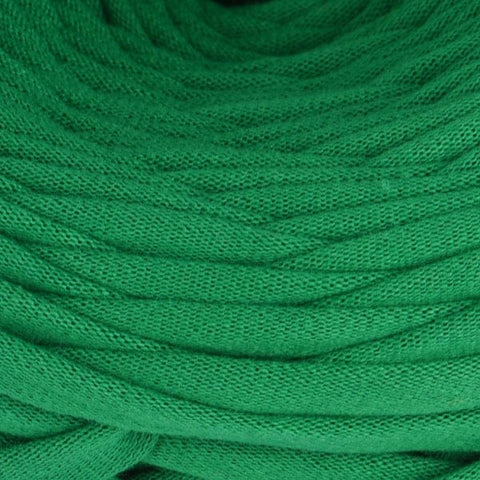 GRASS GREEN YarnArt Maccheroni Fabric Strip Yarn | T-Shirt Yarn for Crochet & Knitting YarnArt Maccheroni Fabric Strip Yarn | T-Shirt Yarn for Crochet & Knitting