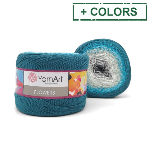 Yarnart YarnArt Flowers – Stunning Gradient Yarn for Knitting and Crochet
