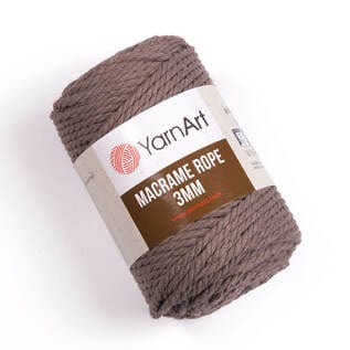 Yarnart YarnArt Macrame 3mm – Durable Cord for Macrame, Crochet, and Craft Projects