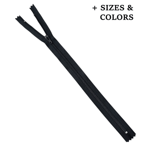 YKK #3 Nylon Coil Closed-End Zipper with Standard Slider YKK #3 Nylon Coil Closed-End Zipper with Standard Slider