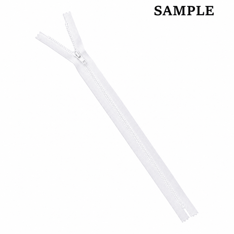 YKK #5 Resin Vislon Closed-End Zipper for Large Tote Bags YKK #5 Resin Vislon Closed-End Zipper for Large Tote Bags