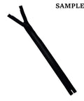 40cm Black YKK #5 Resin Vislon Closed-End Zipper for Large Tote Bags YKK #5 Resin Vislon Closed-End Zipper for Large Tote Bags
