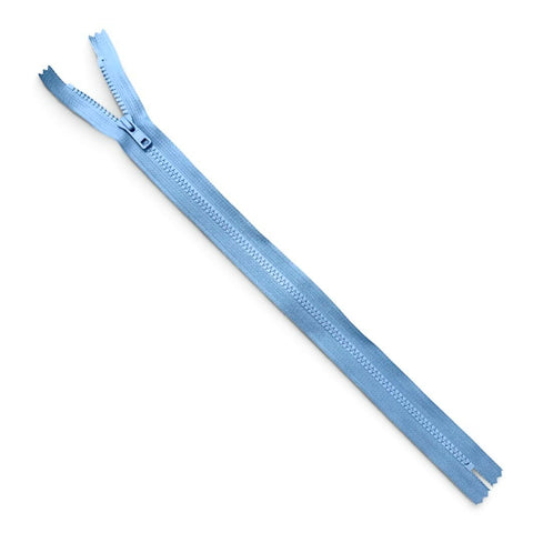 40cm BLUE 546 YKK #5 Resin Vislon Closed-End Zipper for Large Tote Bags YKK #5 Resin Vislon Closed-End Zipper for Large Tote Bags