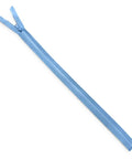 55cm BLUE 546 YKK #5 Resin Vislon Open-End Zipper for Jackets YKK #5 Resin Vislon Open-End Zipper for Jackets