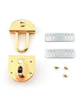 Zinc Alloy Bag Hanger – Light Gold Purse Hardware with Iron Findings, Replacement Accessories for Handbags & DIY Bag Making, 4.5×3.5×0.95 cm Zinc Alloy Bag Hanger – Light Gold Purse Hardware with Iron Findings, Replacement Accessories for Handbags & DIY Bag Making, 4.5×3.5×0.95 cm