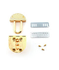 Zinc Alloy Bag Hanger – Light Gold Purse Hardware with Iron Findings, Replacement Accessories for Handbags & DIY Bag Making, 4.5×3.5×0.95 cm Zinc Alloy Bag Hanger – Light Gold Purse Hardware with Iron Findings, Replacement Accessories for Handbags & DIY Bag Making, 4.5×3.5×0.95 cm