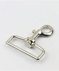 PLATINUM Zinc Alloy Snap Hook Lobster Clasps Buckles, 5.1x2cm Zinc Alloy Snap Hook Lobster Clasps Buckles, 5.1x2cm