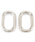 Zinc Alloy Spring Gate Rings, Oval, Platinum, 31x20x4mm Zinc Alloy Spring Gate Rings, Oval, Platinum, 31x20x4mm