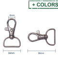 Zinc Alloy Swivel Lobster Claw Clasps, Swivel Snap Hook Zinc Alloy Swivel Lobster Claw Clasps, Swivel Snap Hook