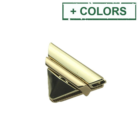 Zinc Alloy Twist Bag Lock Purse Catch Clasps, Triangle Zinc Alloy Twist Bag Lock Purse Catch Clasps, Triangle