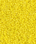 100g Miyuki Seed Beads 15/0 Opaque Yellow AB, Colour 0472 100g Miyuki Seed Beads 15/0 Opaque Yellow AB, Colour 0472