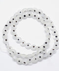 10mm Evil Eye Lampwork White (EY3491A) 10mm Evil Eye Lampwork White (EY3491A)
