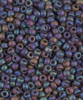 250g Miyuki Seed Beads 8/0 Transp Brown AB Matted 0135FR 250g Miyuki Seed Beads 8/0 Transp Brown AB Matted 0135FR