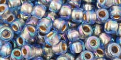 250g TOHO - Round 6/0 : Gold-Lined Rainbow Lt Sapphire (TR-06-997-250G) 250g TOHO - Round 6/0 : Gold-Lined Rainbow Lt Sapphire (TR-06-997-250G)