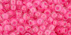 250g TOHO - Round 6/0 : Luminous Neon Pink (TR-06-978-250G) 250g TOHO - Round 6/0 : Luminous Neon Pink (TR-06-978-250G)