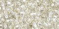 250g TOHO - Round 8/0 : Silver-Lined Crystal  (TR-08-21-250G) 250g TOHO - Round 8/0 : Silver-Lined Crystal  (TR-08-21-250G)