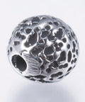 304 Stainless Steel Beads, Antique Silver, 8mm 304 Stainless Steel Beads, Round, with Pit, Antique Silver Size: about 8mm in diameter, hole: 1.5mm.