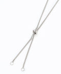 304 Stainless Steel Box Chain Slider Necklace (60cm) 304 Stainless Steel Box Chain Slider Necklace (60cm)
