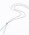 304 Stainless Steel Box Chain Slider Necklace (60cm) 304 Stainless Steel Box Chain Slider Necklace (60cm)