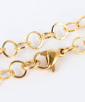 304 Stainless Steel Cable Chain Necklace Golden, 44.5cm 304 Stainless Steel Cable Chain Necklace Golden, 44.5cm