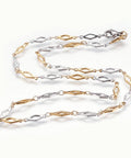 304 Stainless Steel Chain Necklaces,, Rhombus, Golden & Steel Color (45cm) 304 Stainless Steel Chain Necklaces, with Lobster Claw Clasps, Rhombus, Golden & Stainless Steel Color Size: about 17.7"(45cm) long, link: 13x4x1mm.