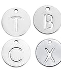 304 Stainless Steel Charms, Flat Round 12mm 304 Stainless Steel Charms, Flat Round 12mm